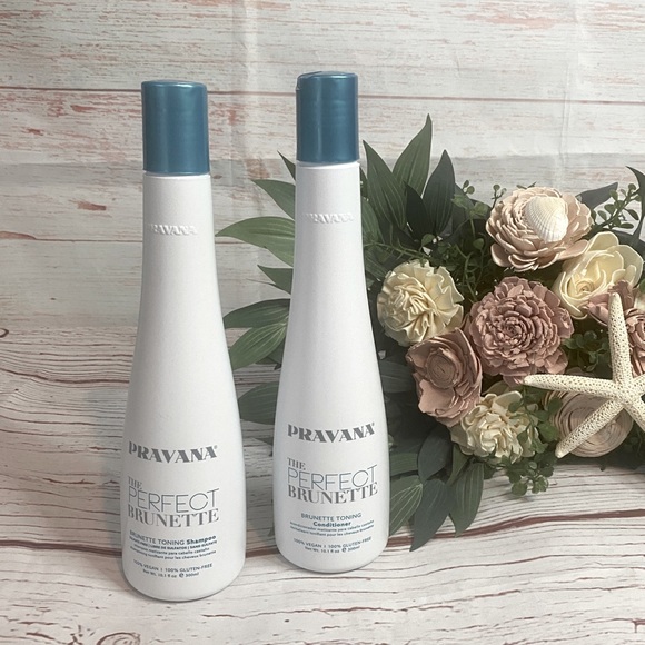 Pravana Other - Pravana The Perfect Brunette Toning Vegan Shampoo & Conditioner 10oz